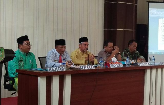 HUT RI Ke-72, Kantor dan Rumah di Meranti Wajib Kibarkan Bendera Merah Putih