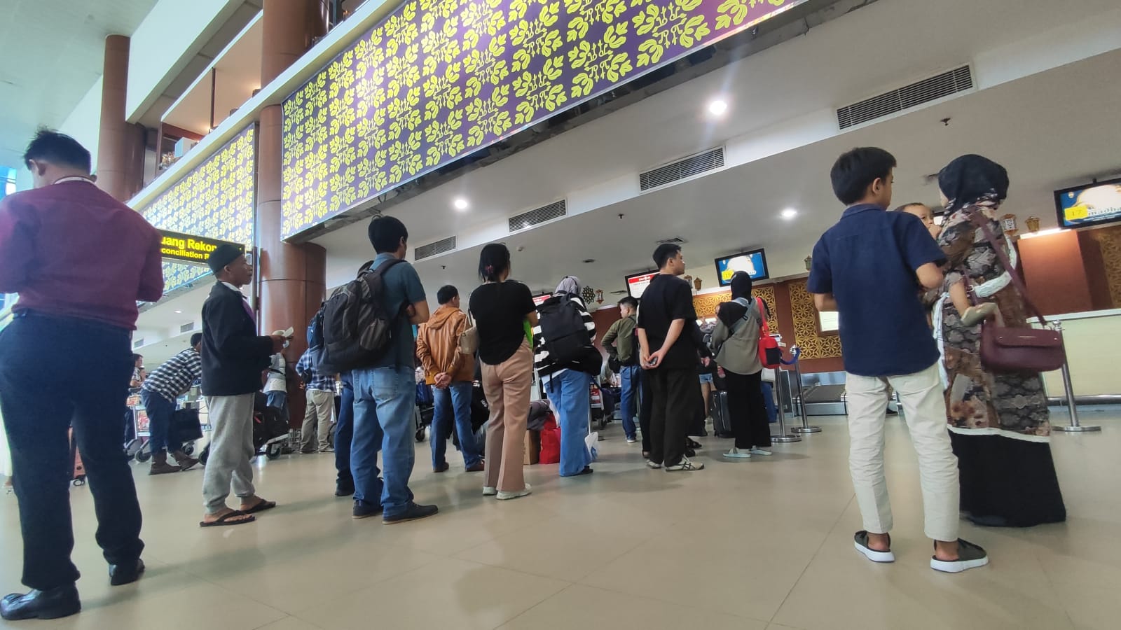 Penumpang Bandara SSK II Pekanbaru Mulai Alami Lonjakan