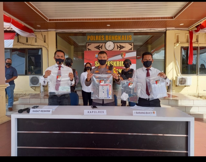 Penipu Sembako Murah Ditangkap, Kapolres Bengkalis: Tersangka Bukan Timses Pilkada