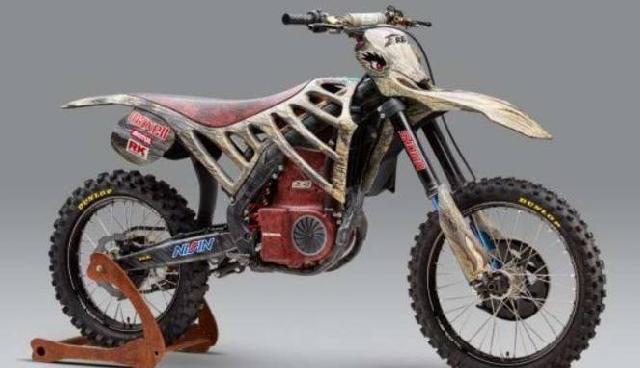 Motor 'Garuk Tanah' Honda Ini Terinspirasi Dinosaurus