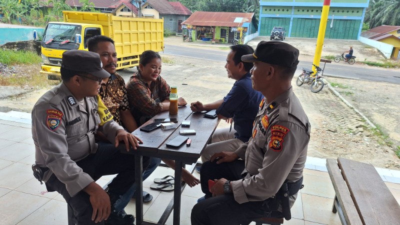 Kepolisian Bangko Pusako Ajak Masyarakat Cegah Perpecahan Jelang Pilkada