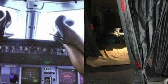 Ruangannya Kedap Suara, Terbongkar Ternyata Pilot dan Pramugari Punya Tempat Tidur Rahasia di Pesawa