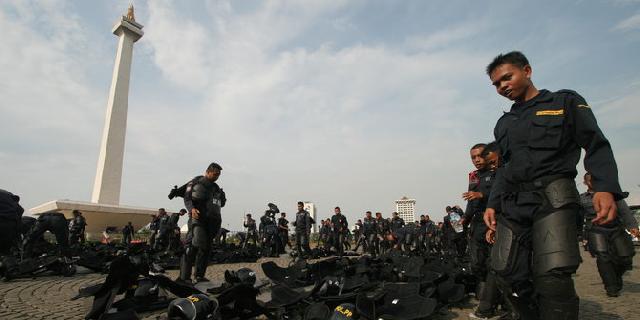 Satpol PP DKI Siaga Bantu TNI dan Polri Amankan Demo Ahok