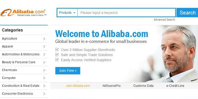 AS Tuding Alibaba Jual Produk 