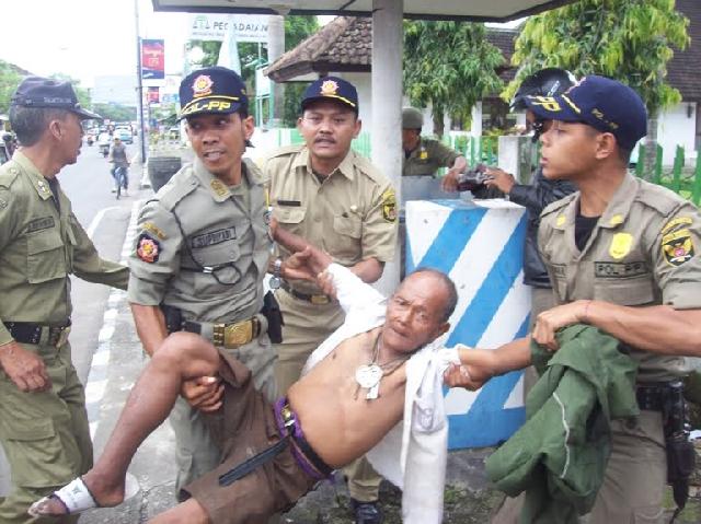 Polresta Pekanbaru Siap Bantu Satpol PP Razia Gepeng