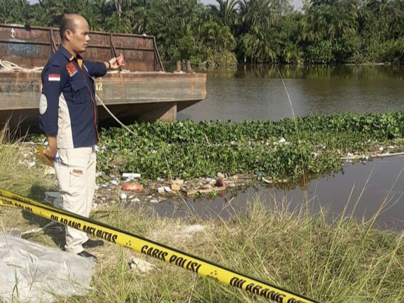 Temuan Mayat di Sungai Siak, Kasat Reskrim : Punya Riwayat Gangguan Jiwa