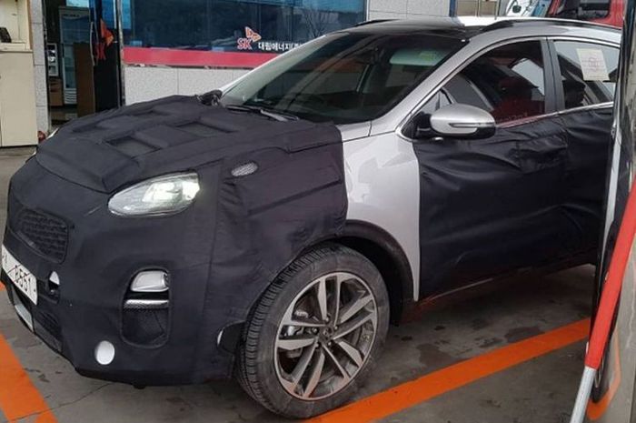 Kia Sportage Facelift Kena Jepret Kamera Sedang Dites, Tapi Sayang...