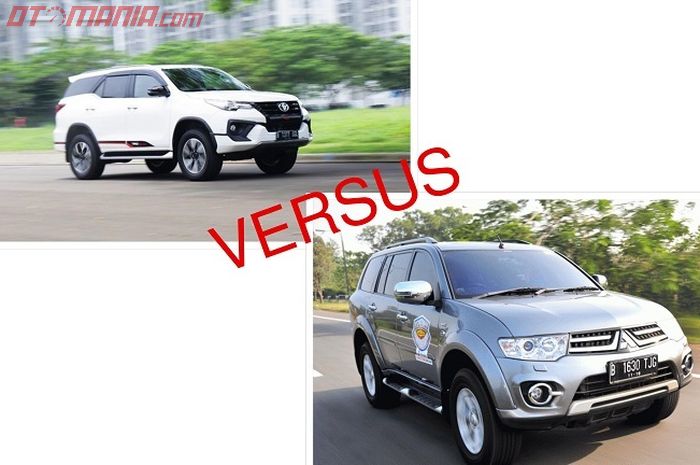 Test Drag Pajero Sport Vs Fortuner, Siapa Pemenangnya..