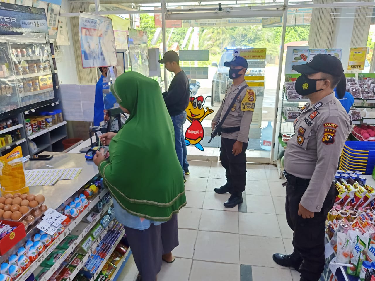 Cegah Aksi Kriminalitas, Polsek Pangkalan Lesung Gelar KRYD