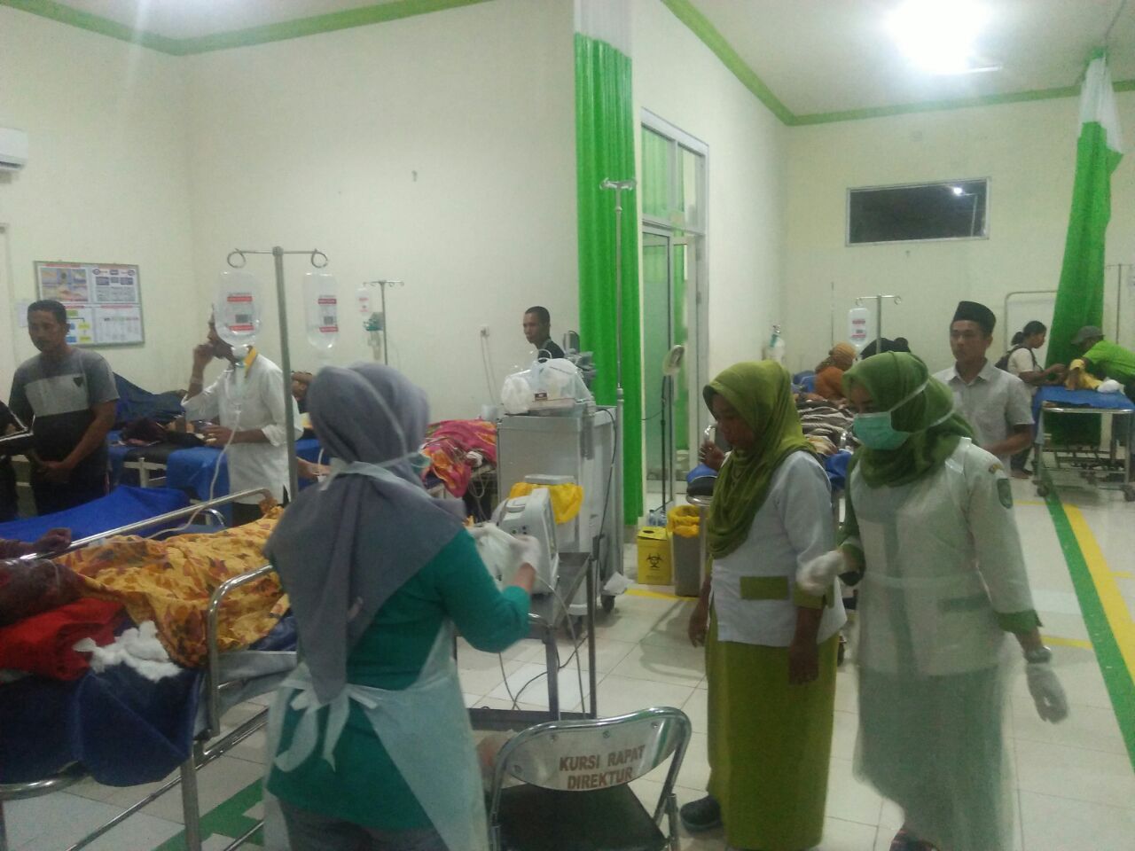 Tabung Gas Oksigen Meledak, 10 Buruh Alami Luka Dan Dirawat di RSUD Puri Husada