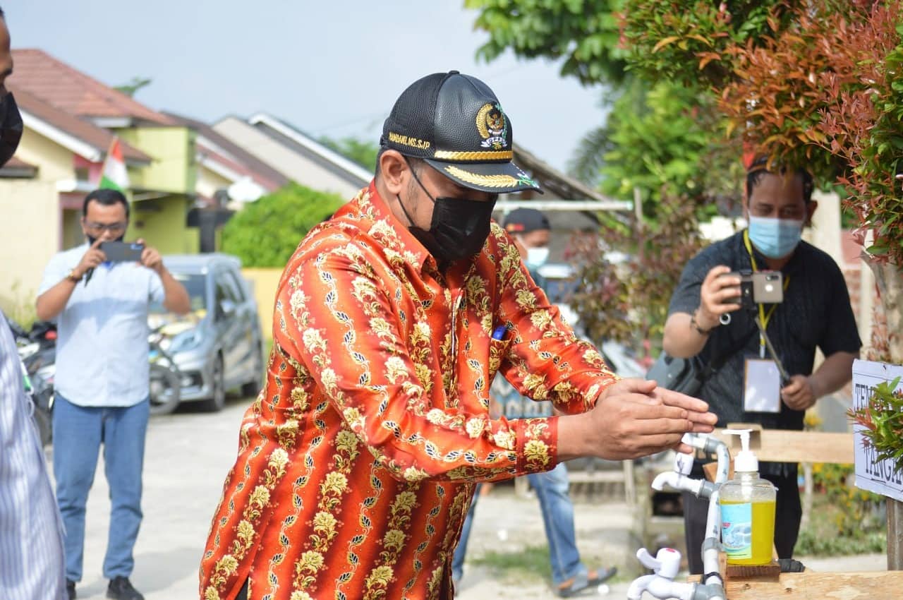 Hamdani Pantau Pemilihan Serentak Ketua RT dan RW di Kelurahan Sidomulyo Timur
