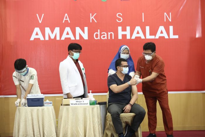 Capaian Vaksinasi di Riau 60,37 Persen, Ini Rinciannya