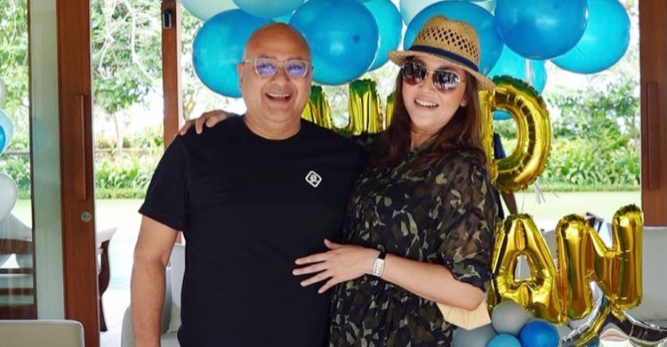 Maia Estianty, Unggah Ucapan Manis Buat Suami