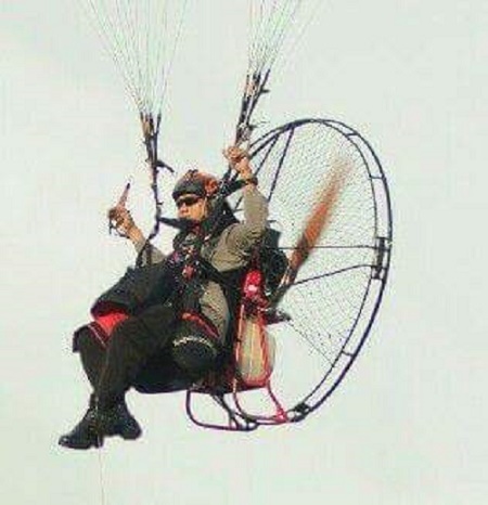 Polsek Benai Kuansing, Paramotor yang Turut Serta Memeriahkan HUT TNI 72