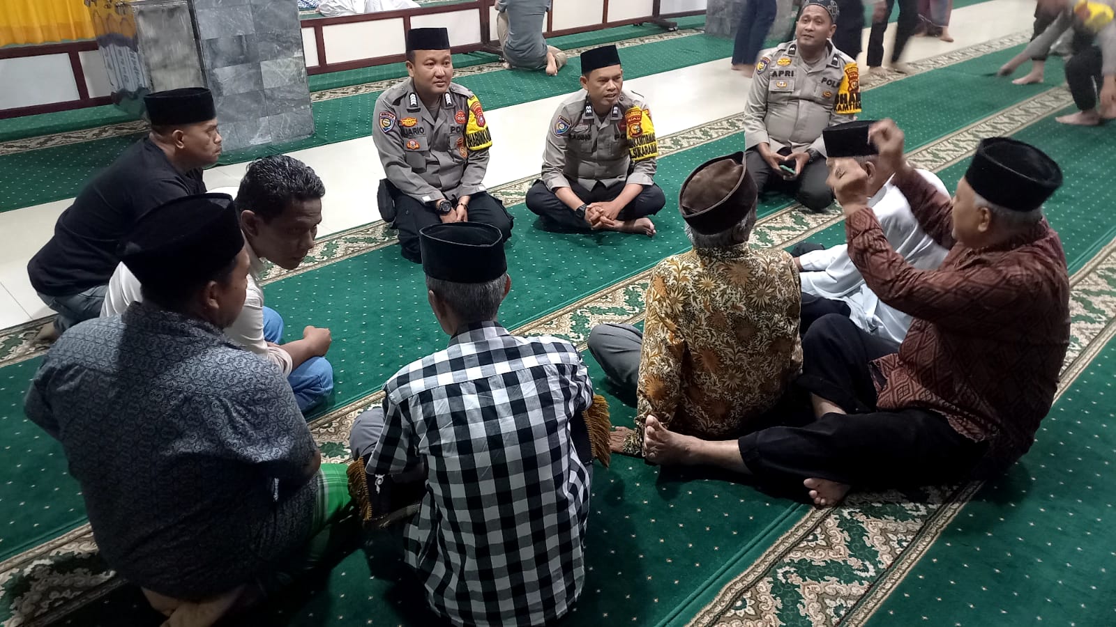 Polsek Pekanbaru Kota Jaga Kamtibmas Demi Pemilu Damai 2024