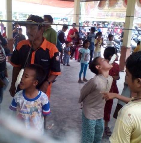 HUT RI di Desa Sebangar Berlangsung Semarak