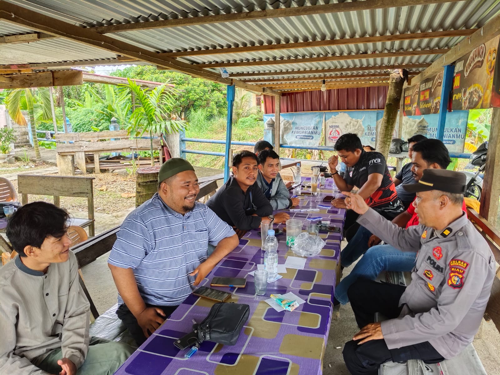 Polres Rohul Edukasi Pemuda Rambah untuk Wujudkan Kamtibmas Kondusif Jelang Pilkada 2024