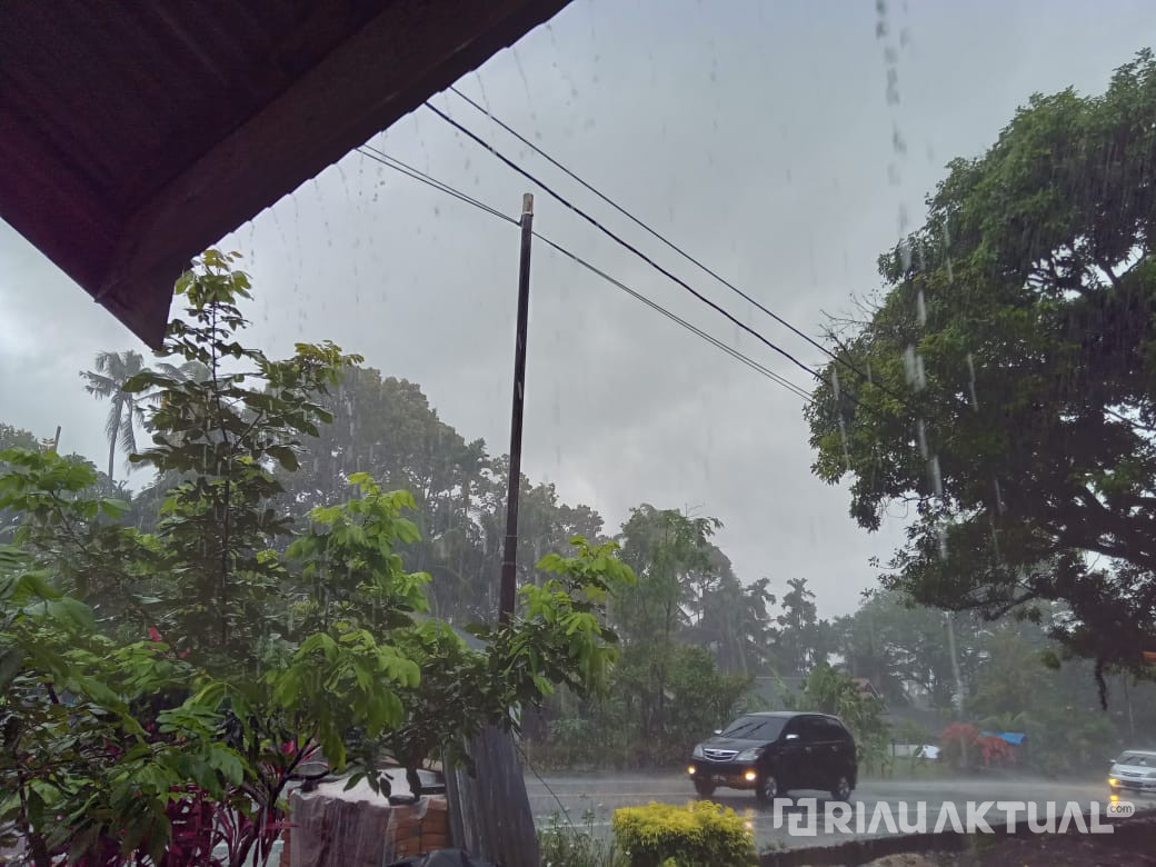 Cuaca Riau Masih Berpotensi Diguyur Hujan Ringan