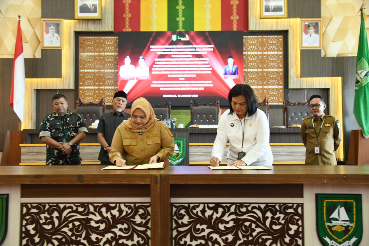 Pemkab dan PN Bengkalis Teken MoU, Perkuat Sinergi Pelayanan Hukum