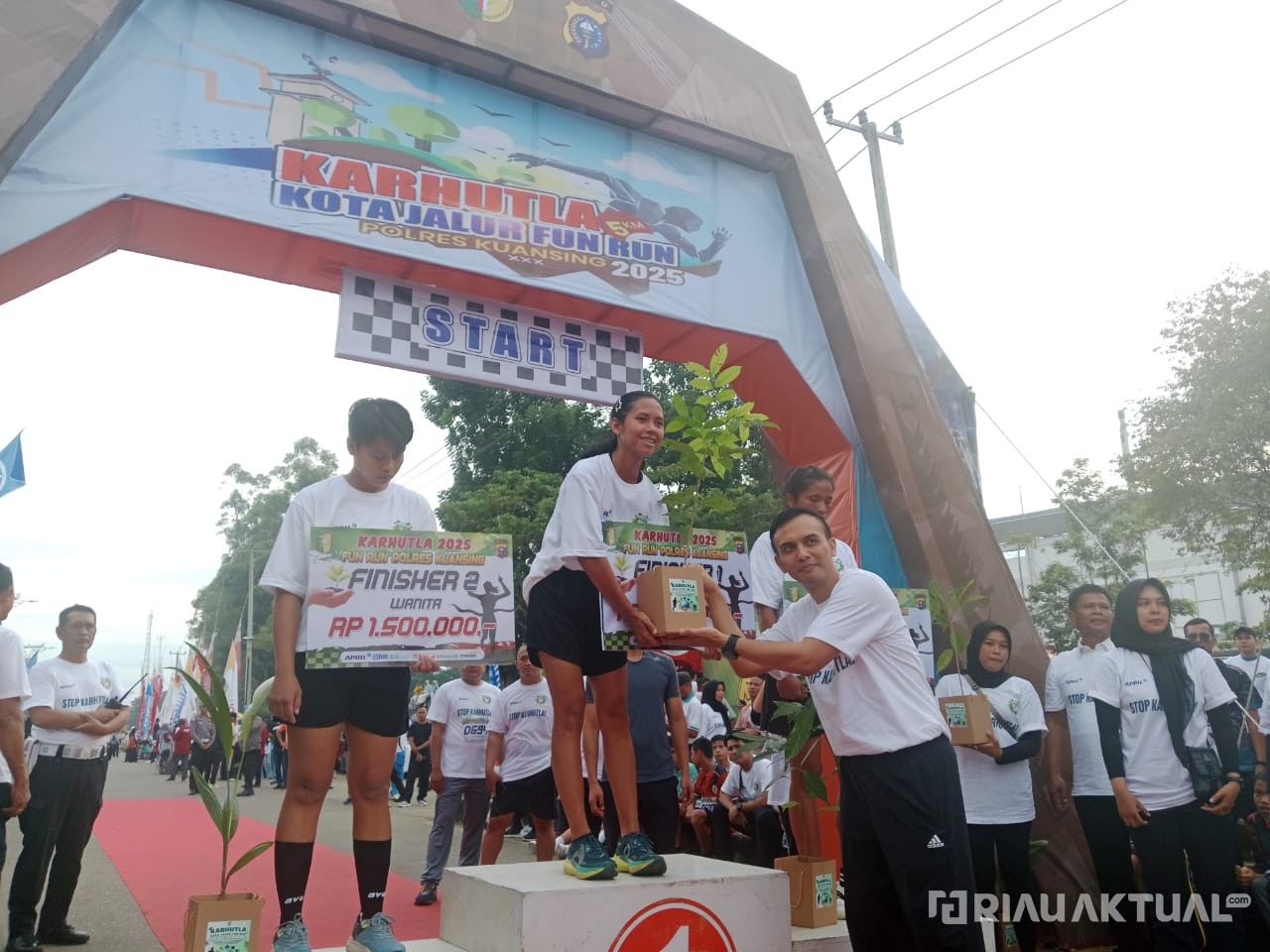 Karhutla Fun Run 2025 di Kuansing Diikuti 1.500 Peserta