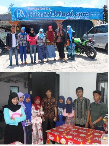 Mahasiswa Komunikasi UIN Perdalam Ilmu Jurnalistik di Riau Aktual