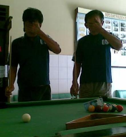 Ada Judi Bilyar di Desa Tarai Bangun