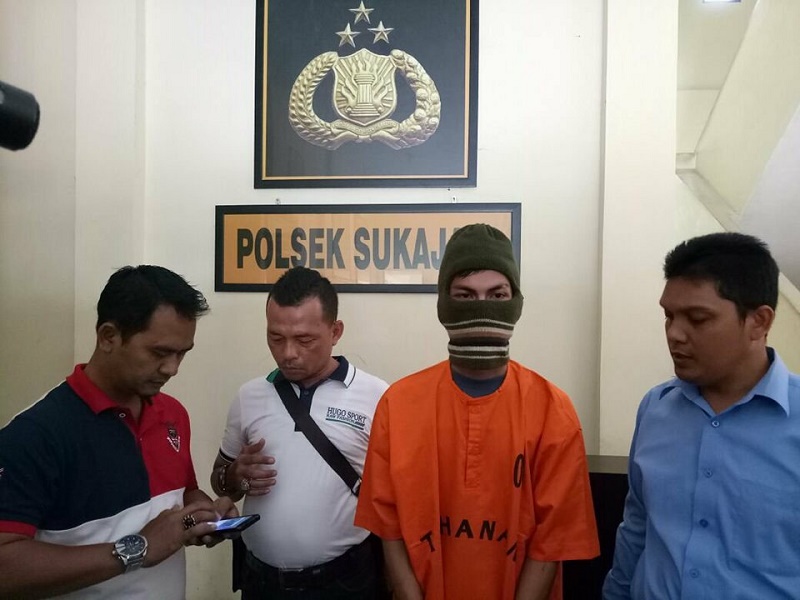 Pelaku Jambret di Pekanbaru ini Ternyata Juga Berprofesi Sebagai Mekanik