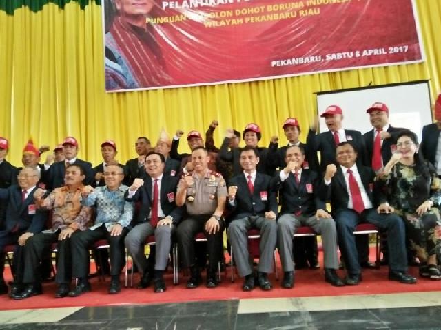 Effendi Simbolon Lantik 7 Pengurus Wilayah PSBI Provinsi Riau