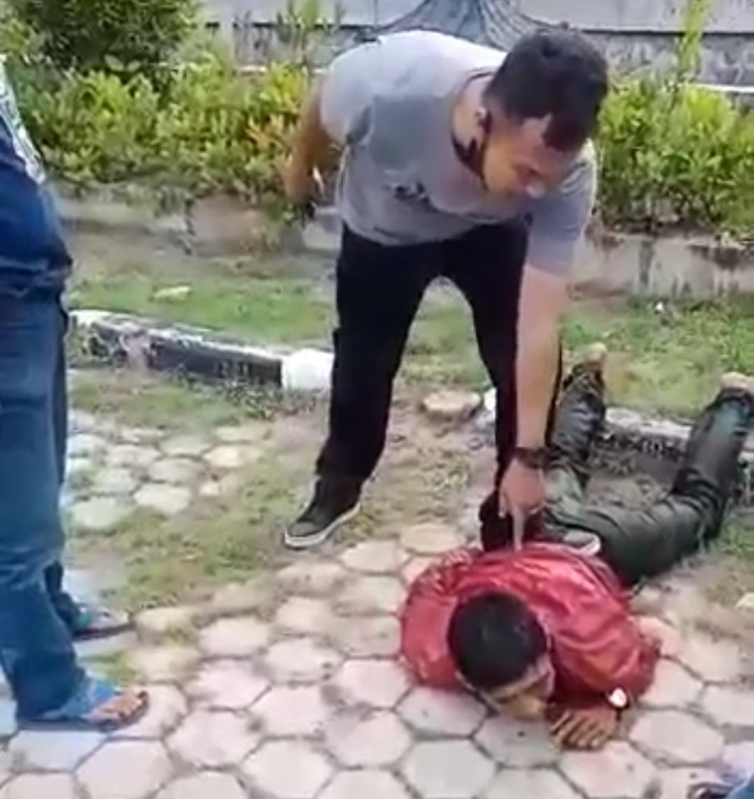 Video Penangkapan Viral, Dua Dari Empat Pelaku Jambret di Pekanbaru Berstatus Residivis