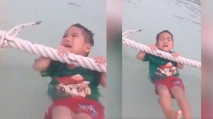 Video Bocah Nyaris Tenggelam di Kolam Renang Beredar, Netizen Geram Lantaran Hal Menggelitik Ini!