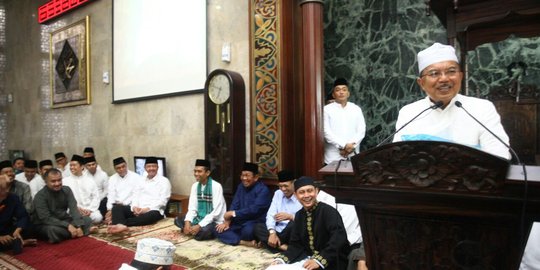 Wapres JK Minta Masjid Tak Jadi Tempat Kampanye