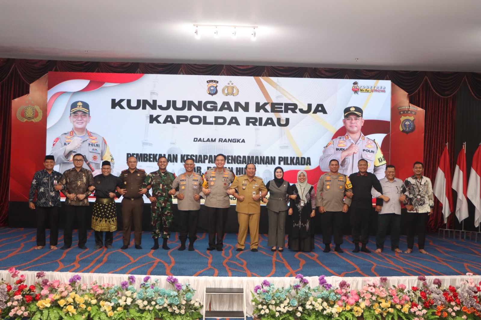 Bupati Rohul dan Kapolda Riau Tegaskan Komitmen untuk Pilkada 2024 yang Aman dan Sukses