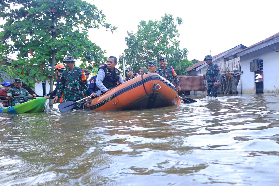Luapan Sungai Siak, 2 Kelurahan di Pekanbaru Terdampak Banjir Parah