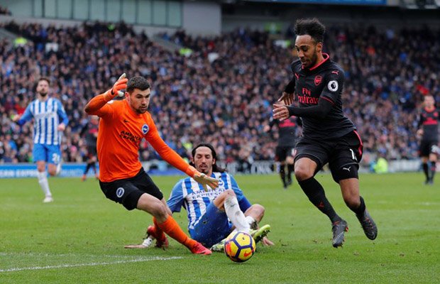 Arsenal Tumbang di Markas Brighton, Rekor Buruk Wenger Berlanjut