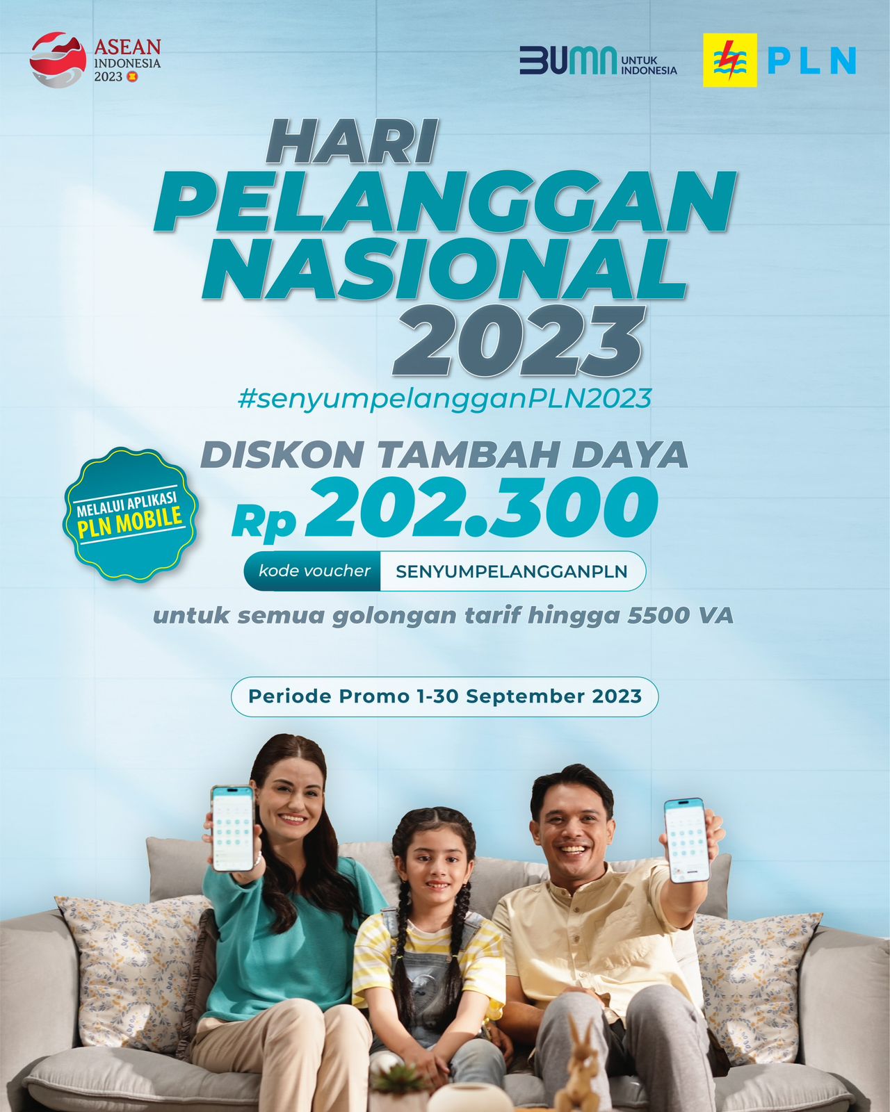Promo Tambah Daya Hari Pelanggan Nasional 2023 sukses diikuti 4.948 Pelanggan PLN Riau & Kepri