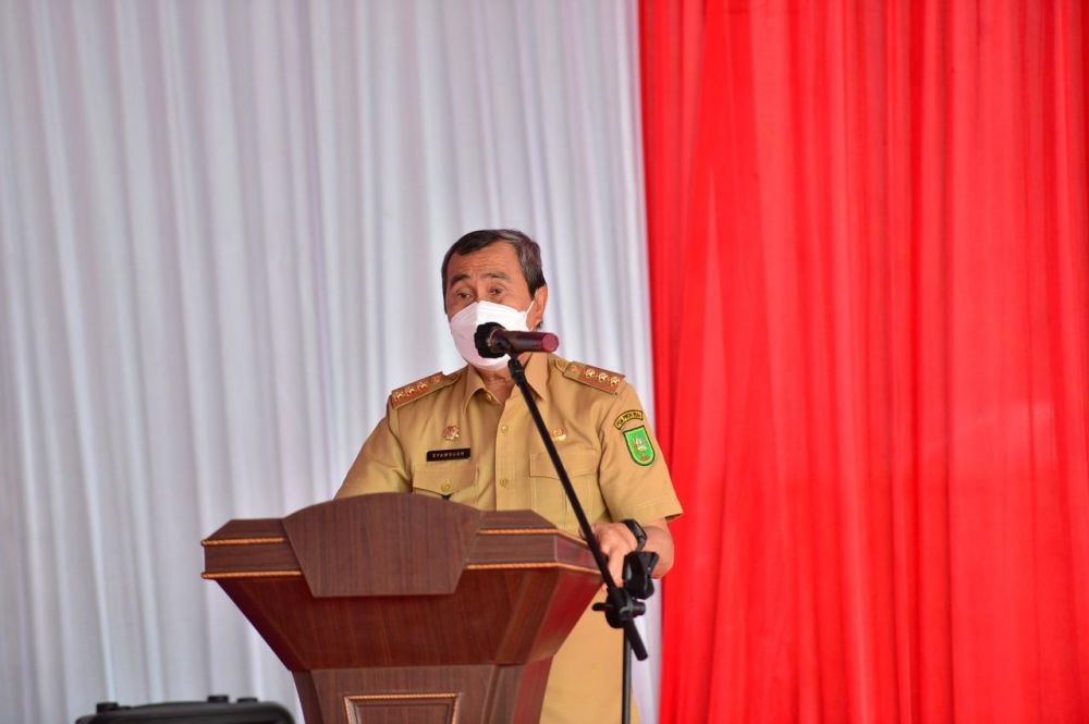 Gubernur Riau Sambut Baik Pelepasan 80 Ton Ekspor Pinang ke Thailand