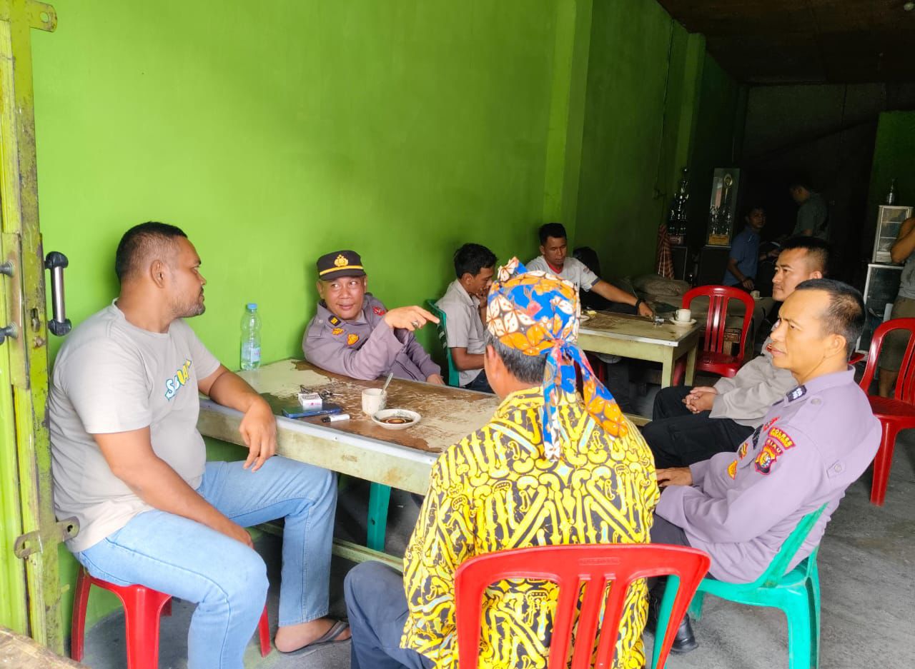 Sat Binmas Polres Rohul Adakan Cooling System dan Sosialisasi Keamanan di Pasirpengaraian