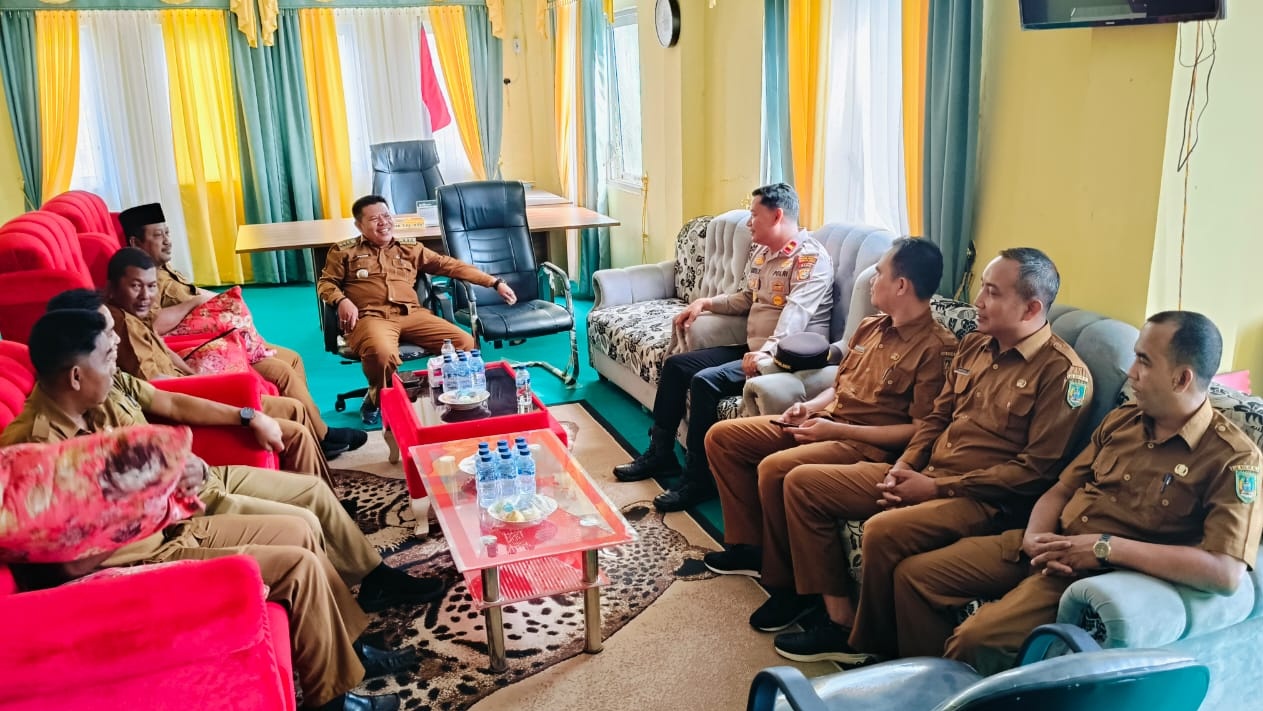 Silahturahmi dengan Camat Rimba Melintang, Ipda Martin: Sinergi Lintas Sektor