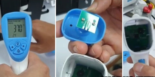 Hati-hati, Beredar Termometer Gun Palsu Bikin yang sakit Tidak Ketahuan