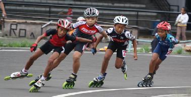 Tak Jadi Ikut Kejurnas, Puluhan Atlet Sepatu Roda Siak Kecewa