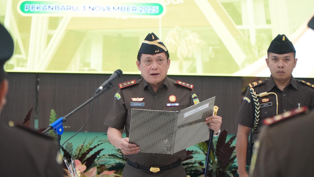 Kajati Riau Tekankan Optimalisasi Tupoksi di Seluruh Kejaksaan