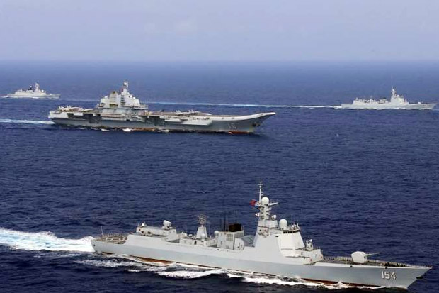 China Klaim Kelompok Kapal Induknya Capai Kemampuan Tempur
