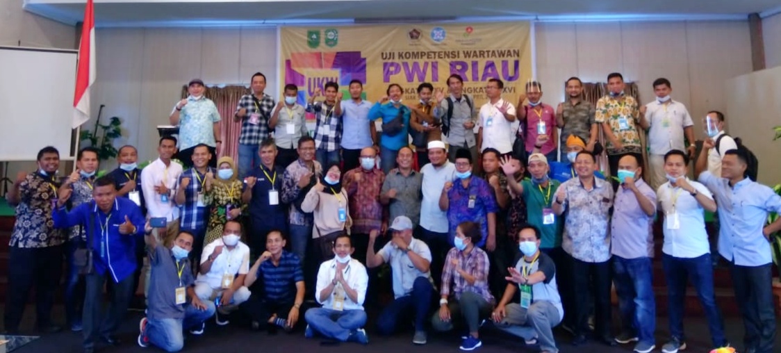 UKW Angkatan XV PWI Riau, Lima Wartawan Belum Kompeten