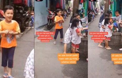 Bocah Mirip Rafathar Tinggal di Gang Sempit, Netizen: Bentar Lagi Diundang Acara TV Nih!