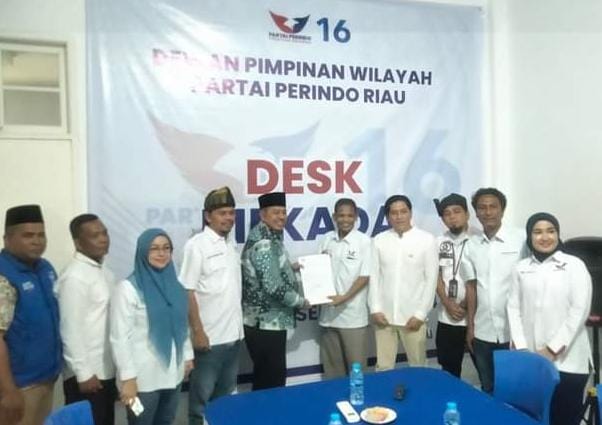 Partai Perindo Dukung Penuh Pasangan Alfedri-Husni di Pilkada Siak