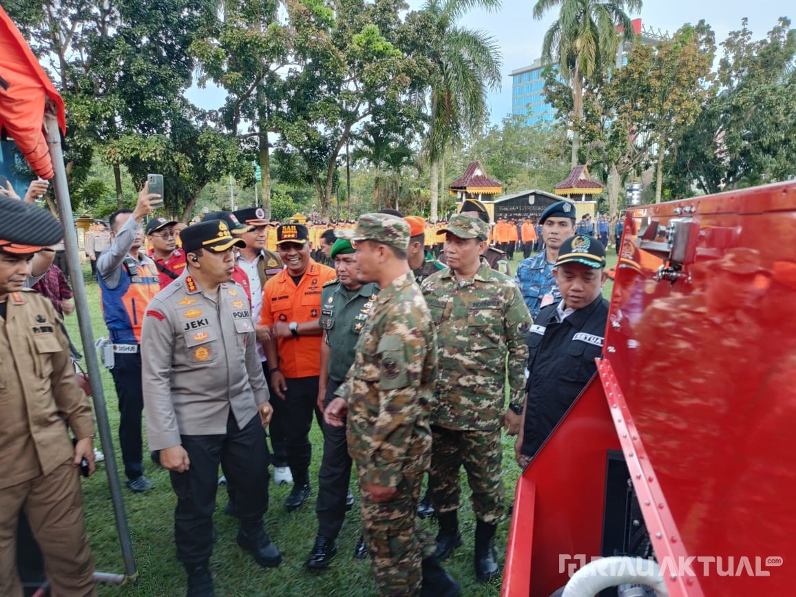Cuaca Panas Melanda Pekanbaru, 1,1 Hektare Lahan Terbakar
