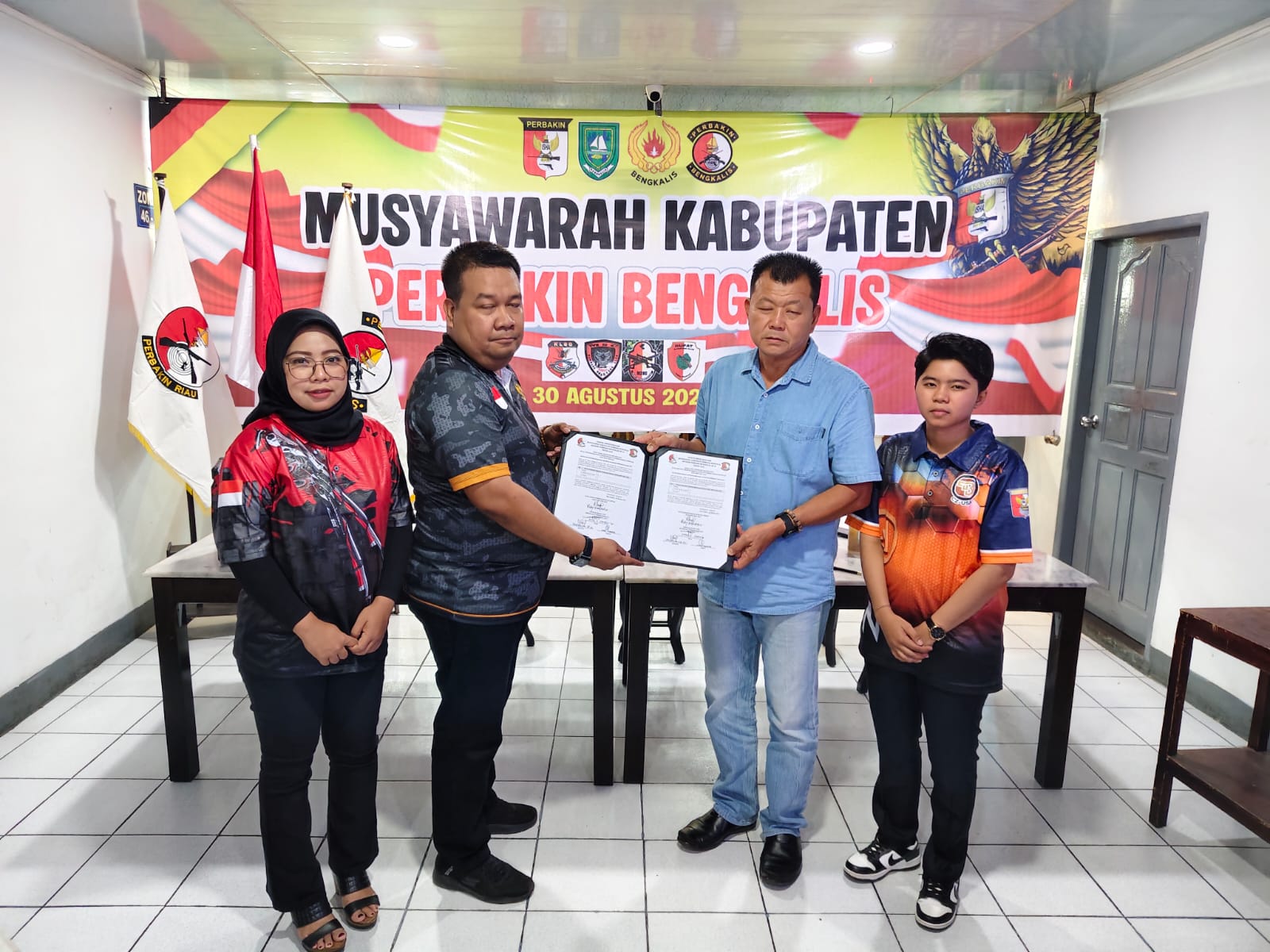 Terpilih Aklamasi, Ruby Handoko Pimpin Perbakin Bengkalis untuk Periode 2025-2029