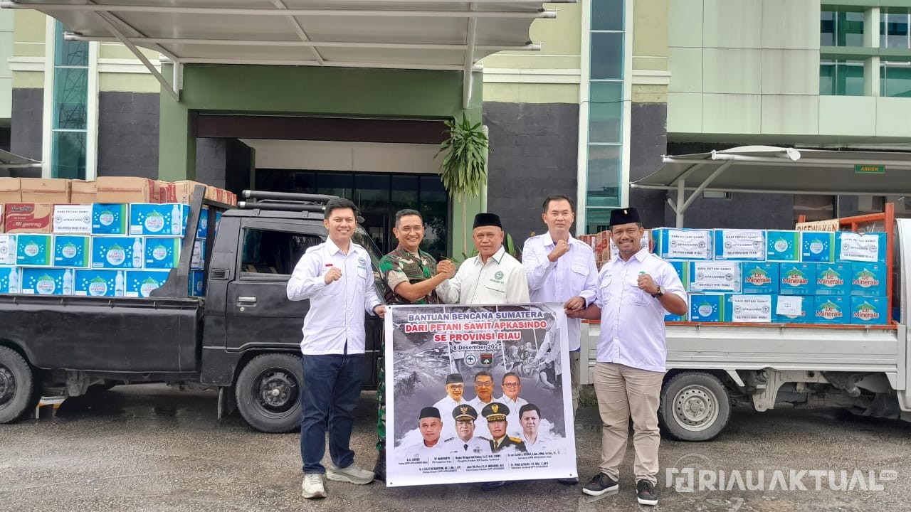 Apkasindo Riau Kirim Bantuan untuk Korban Bencana di Sumatera