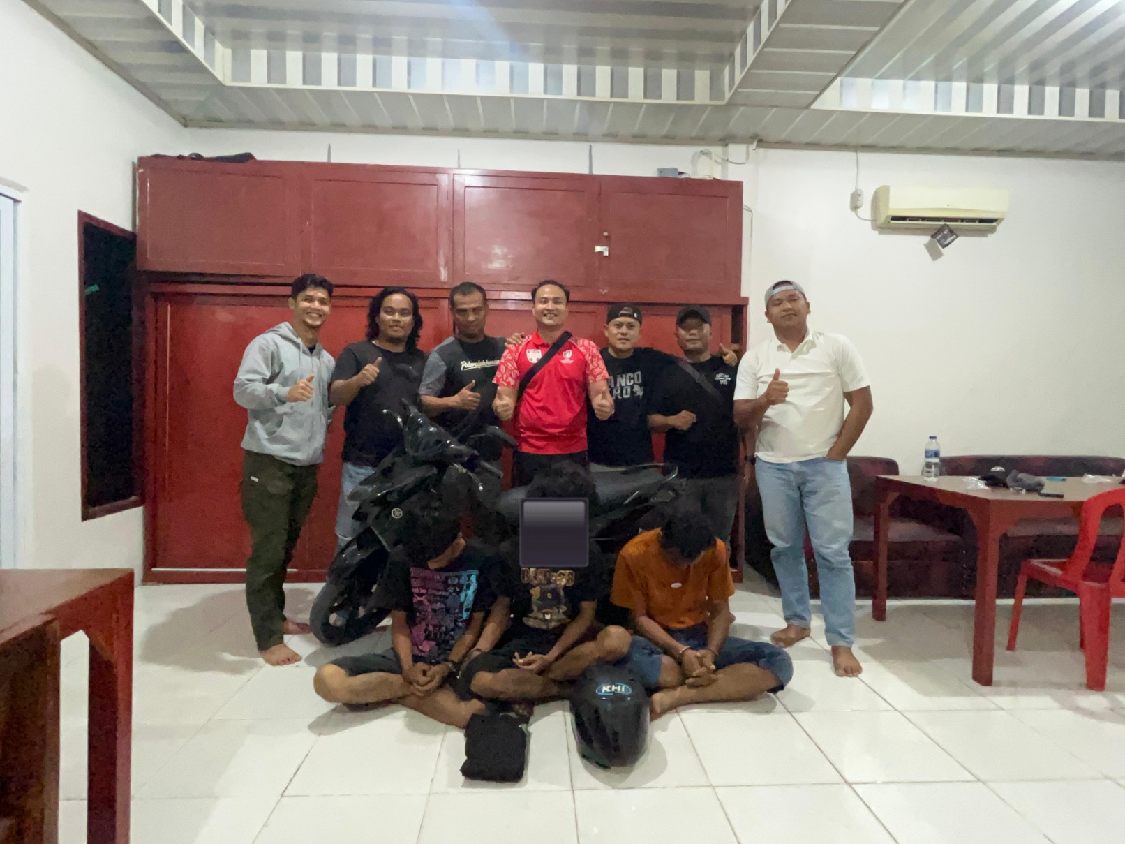 Bobol Toko di Mandau, Tiga Pemuda Diamankan Tim Opsnal Polres Bengkalis