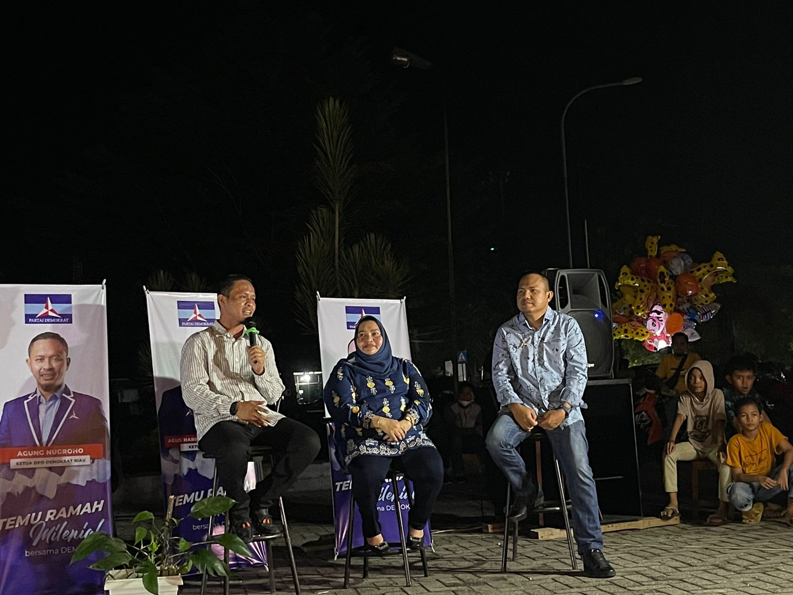 Ketua DPD Demokrat Riau Ajak Kalangan Milenial Bengkalis Gabung Demokrat